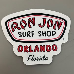 RON JON Surf Shop Orlando Florida - Sticker